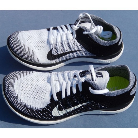 ISO Nike Free 4.0 Flyknit Oreo - Picture 4 of 4